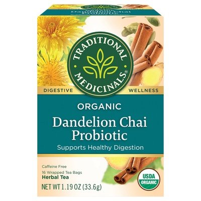 OG2 Trad Med Dandelion Chai Probiotic 6/16 BAG [UNFI #59030]