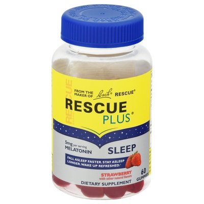 Bach Strawberry Rescue Plus Sleep 60 CT [UNFI #18438] T