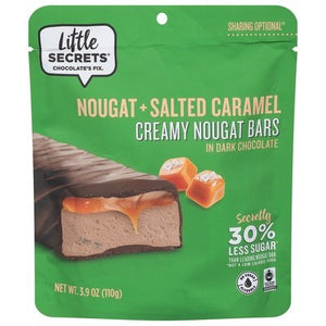 Little Secrets Salted Caramel Nougat Bars 6/3.9 OZ [UNFI #02722]