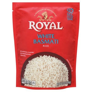 Royal White Basmati Rice 6/8.5 Oz [UNFI #77410]