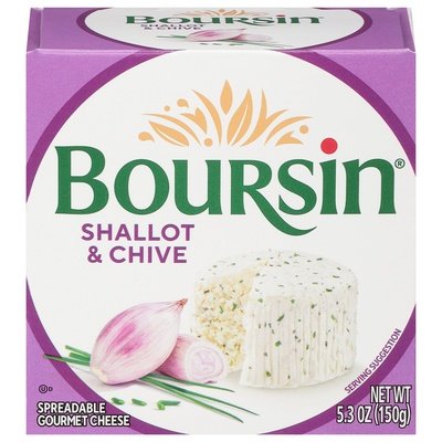 Boursin Boursin Shallot Chive 6/5.2 Oz [Peterson #23265]