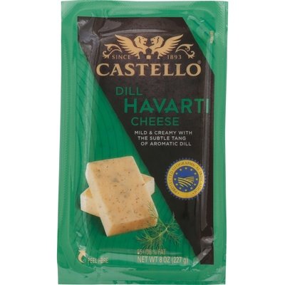 Castello Havarti W Dill P C 12/8 Oz [Peterson #16261]