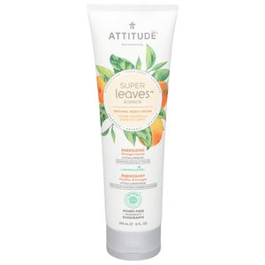 Attitude Body Cream Energizing 8 Oz [UNFI #84287]