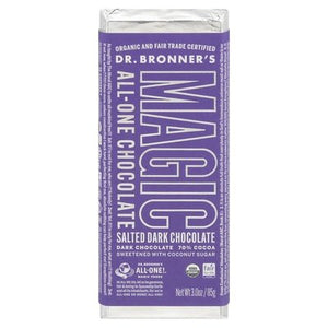 OG2 Dr. Bronner`S Salted Dark Chocolate 12/3 OZ [UNFI #57983]