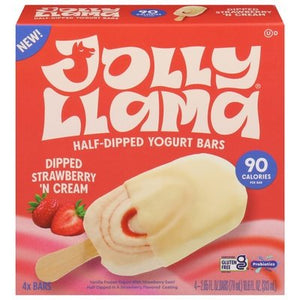 Jolly Llama Strawberry N Cream 8/4 Ct [UNFI #75974]