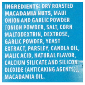 Mauna Loa Roasted Sea Salt Macadamias 6/4 Oz [UNFI #08138]