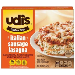 Udi Sausage Lasagna 6/8 OZ [UNFI #71785]