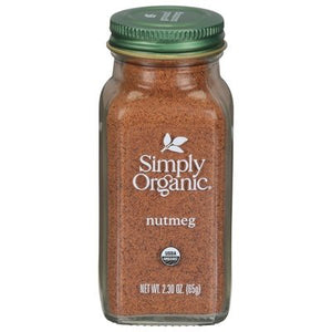 OG2 Simply Organic Ground Nutmeg 6/2.3 OZ [UNFI #35580]