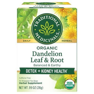 OG2 Trad Med Dandelion Leaf & Root Tea 6/16 BAG [UNFI #46105] T