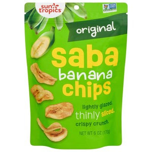 Sun Tropics Banana Chips 12/6 Oz [UNFI #78814]