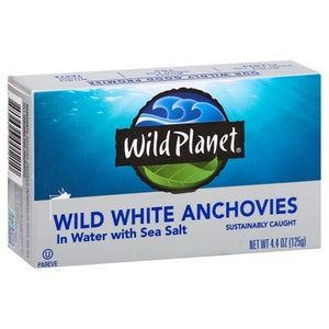 Wild Planet Anchovies In Water 12/4.4 OZ [UNFI #67924]