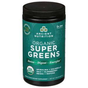 OG2 Ancient Nutrition Super Greens 7.05 OZ [UNFI #11030] T