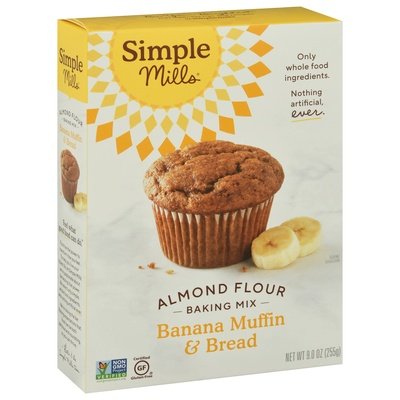 Simple Mills Bana Almd Flr Mffn Mix 6/9 OZ [UNFI #76716]