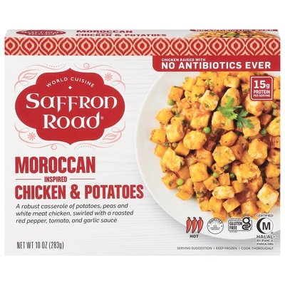 Saffron Road Morrocan Chicken And Potatoes 8/10 Oz [UNFI #27229]
