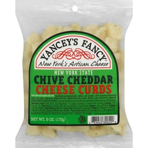 Yanceys Fancy Cheese Curds Chive 12/6 Oz [Peterson #24740]