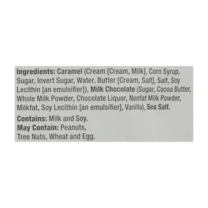 Sanders Milk Choc Sea Salt Caramels 6/7 Oz [UNFI #56769]