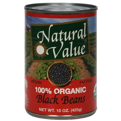 OG2 Nat Value Black Beans 12/15 OZ [UNFI #39841]