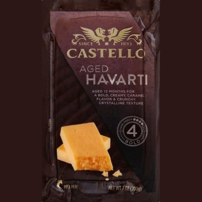 Castello Havarti Chunk Aged 12/7 Oz [Peterson #29161]