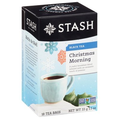 Stash Tea Christmas Morning 6/18 Bag [UNFI #31967]