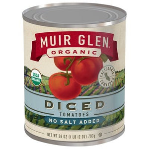 OG2 Muir Glen Diced Tomatoes Nsa 12/28 OZ [UNFI #04417]