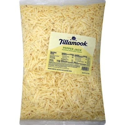 Tillamook Pepper Jack Shreds 5# 4/5 LB [Peterson #09896]