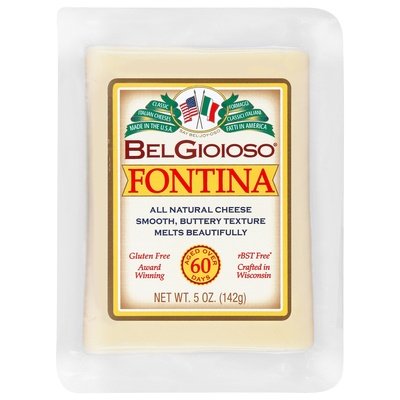Bel Gioioso Fontina Wedge 5 Oz E W 12/5 Oz [Peterson #17043]