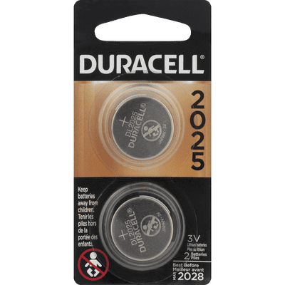 Duracell Lithium Batteries, Cr 2025 6/2 Ct [UNFI #14632]