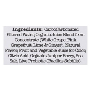 Culture Pop Soda Pink Grapefruit Soda 6/4/12 OZ [UNFI #07773] T