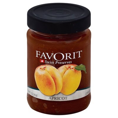 Favorit Apricot Preserve 6/12.3 OZ [UNFI #76569]