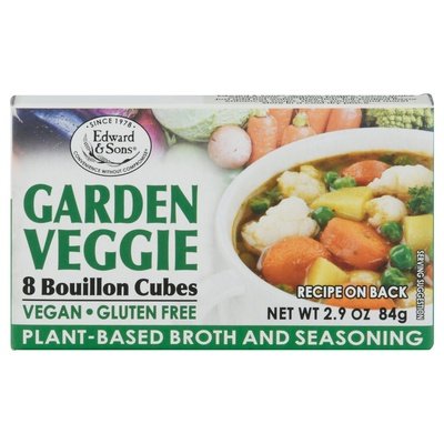 Edward Sons Bouilln Cube Gardn Veg 12/2.9 OZ [UNFI #21189]