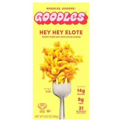 Goodles Hey Elot Mac & Cheese 12/5.25 Z [UNFI #43057]