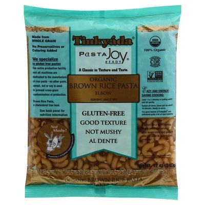 OG2 Tinkyada Brwn Rice Pasta Elbows Wf 12/12 OZ [UNFI #31941]