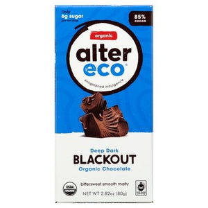 OG2 Alter Eco Dark Choc Blackout Bar 12/2.82 OZ [UNFI #22133]