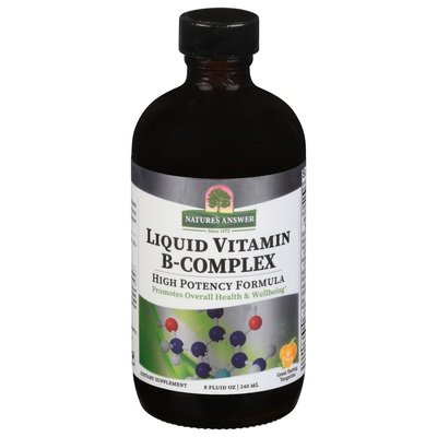 Nat Answer Vitamin B-complex 8 OZ [UNFI #81957] T