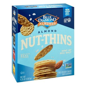 Blue Dmnd Nut Thins Hint Of Sea Salt 12/4.25OZ [UNFI #65000]