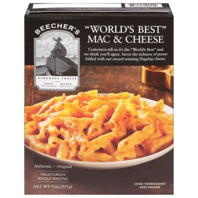 Beechers World`s Best Mac and Cheese 8/9 OZ [UNFI #10732] T