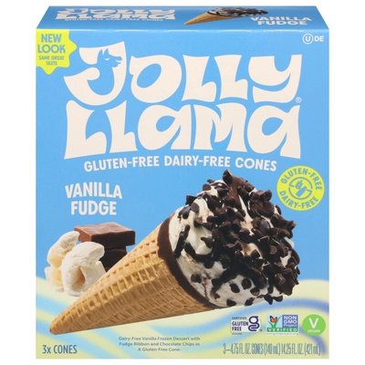 Jolly Llama Vanilla Fudge Sundae 8/3 CT [UNFI #73992]