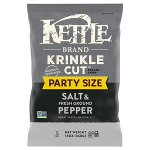 Kettle Krinkle Chip Salt Pepper 9/13 OZ [UNFI #29111]