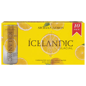 Icelandic Glacial Sicilian Lemon - 10 Pack 1/10/11.1 OZ [UNFI #12262] T