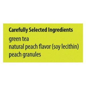 Bigelow Green Tea Peach 6/20 BAG [UNFI #79032]