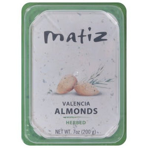 Matiz Herbed Valencia Almond Tray 10/7 Oz [Peterson #31191]