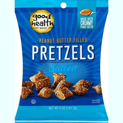 Good Hlth Peanut Butter Pretzels Saltd 12/5 OZ [UNFI #32623]