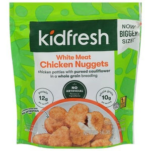 Kidfresh White Meat Chicken Nuggets 6/16.35 Z [UNFI #87209]