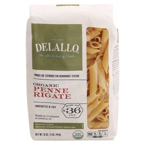 Delallo Penne Rigate Pasta #36 8/16 Oz [UNFI #37855]