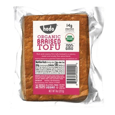 OG2 Hodo Soy Beanery Braised Tofu 6/8 OZ [UNFI #13345]