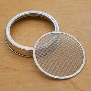 Seeds Stainless Steel Sprout Jar Lid [HIGH MOWING #94329.1] T