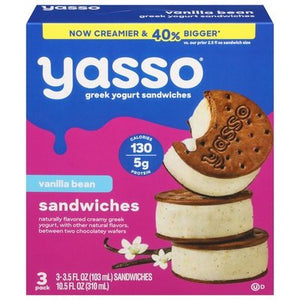 Yasso Vanilla Bean, 3 Pack 7/3/3.5 Oz [UNFI #37216]