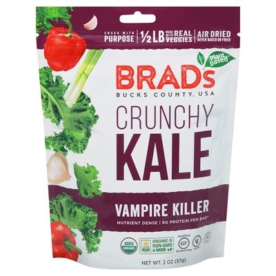 OG2 Brads Raw Prbiotc Vmpr Kllr Kale Crnch 12/2 OZ [UNFI #60251]