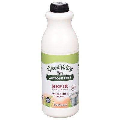 Green Valley Creamery Plain Whole Milk Keifer 6/32 Oz [UNFI #70197]