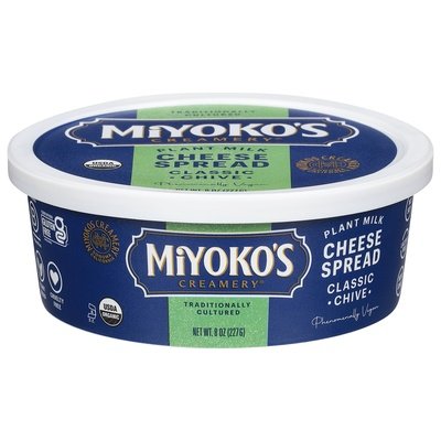 Miyokos Creamery Classic Chive 6/8 Oz [UNFI #86844]